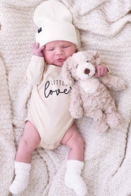 Caden Lane Parker Puppy Cuddle Plush-Ivory