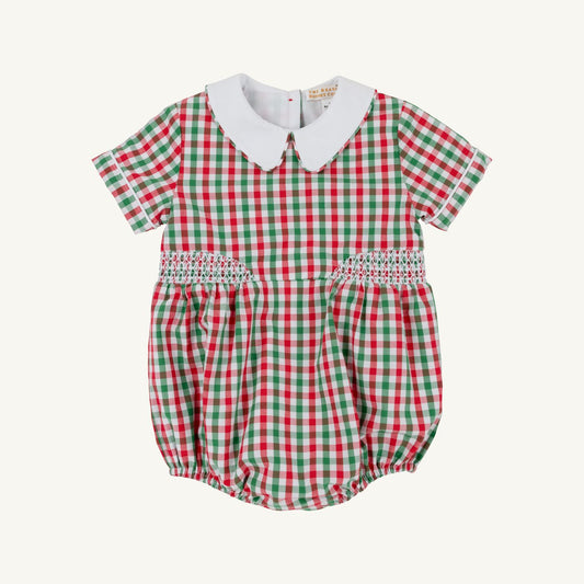 TBBC Brently Bubble-Red/Kelly Gingham