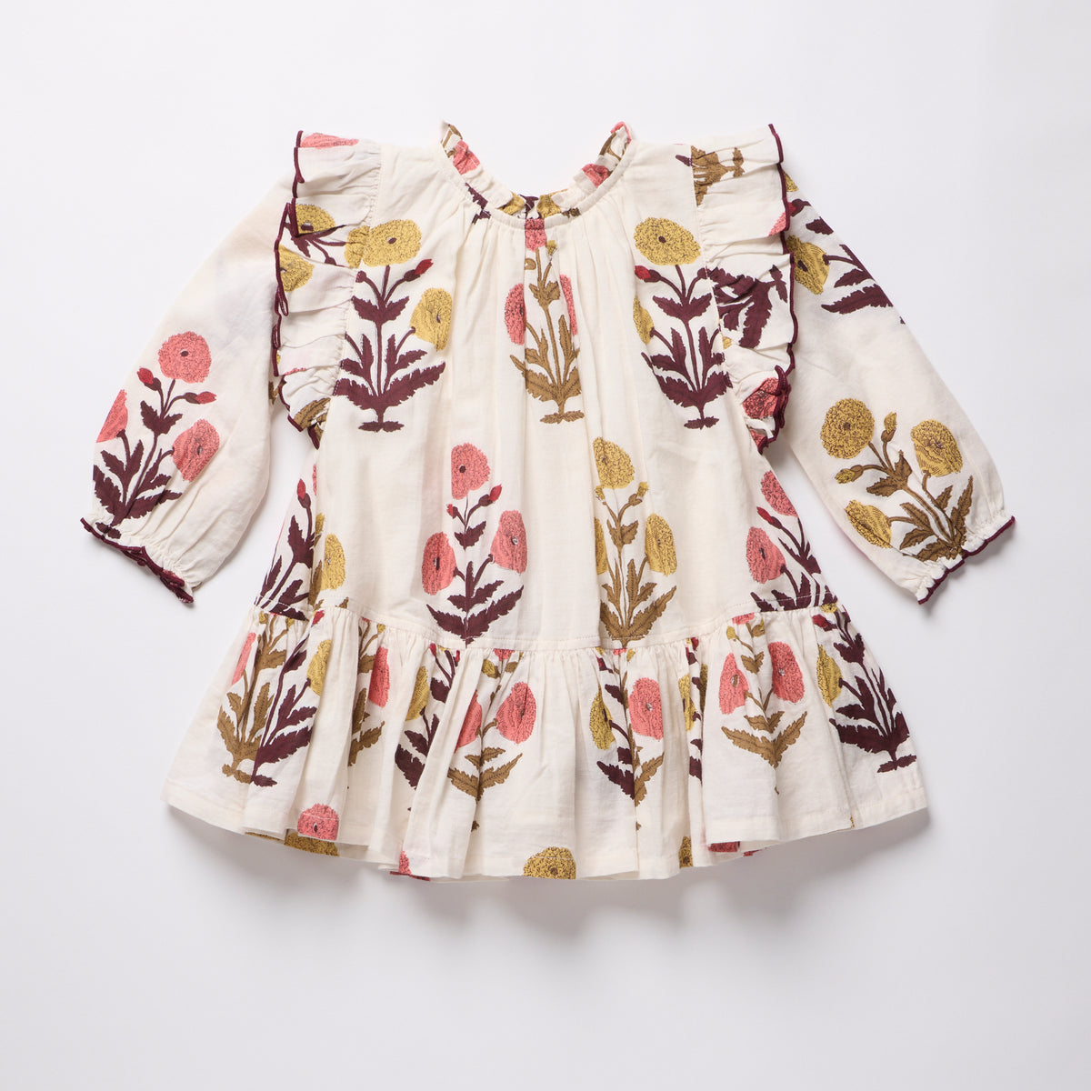 Harper L/S Dress-Harvest Dandelion