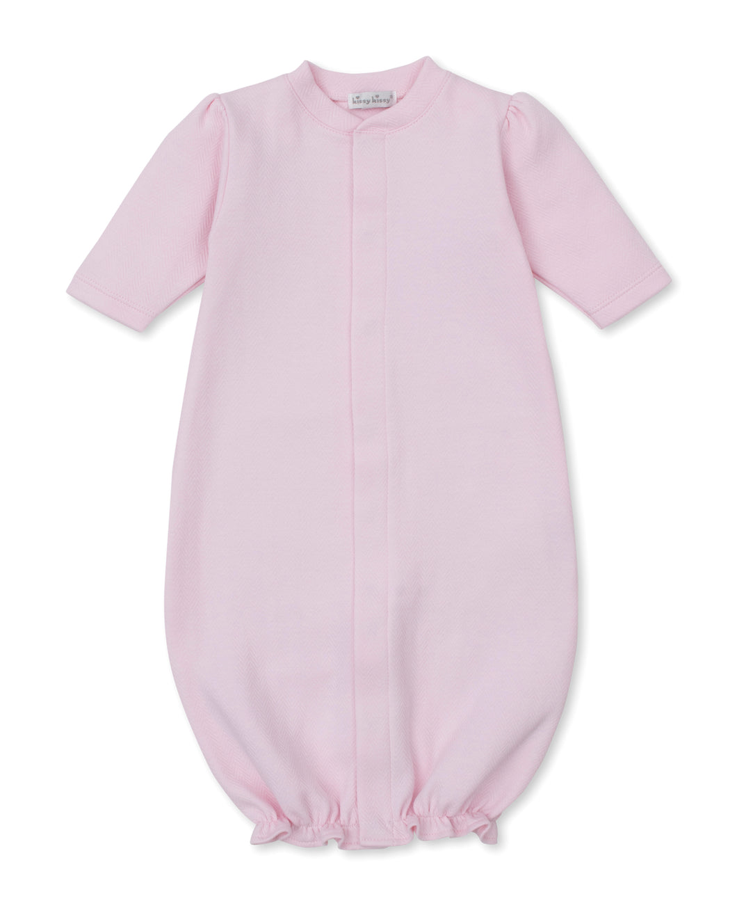 Kissy Kissy Pink Herringbone Conv Gown