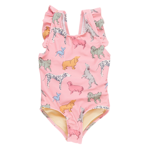 Pink Chicken Pink Dogs Swimsuit