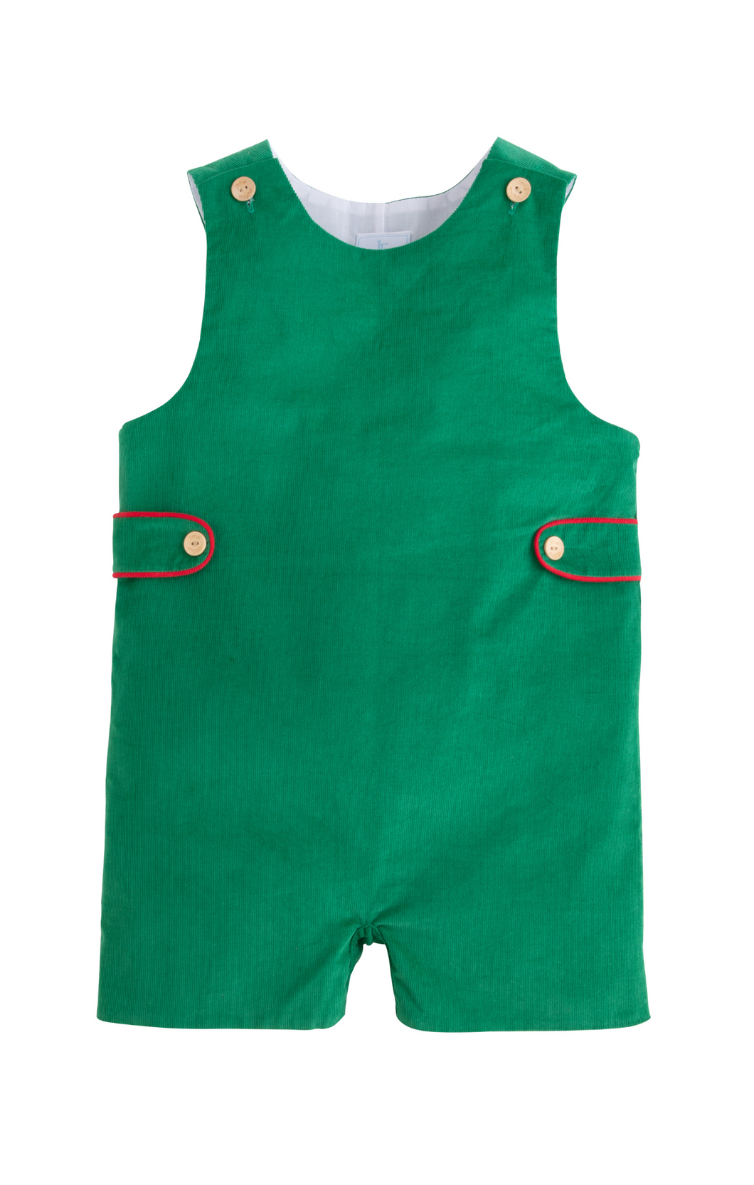 LE Evergreen Cord Button Tab Shortall