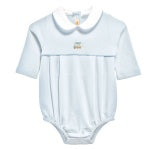BCC Little Train Emb. L/S bubble w/ round collar