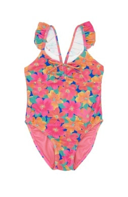 F4A In A Cinch One Piece-Pink Carnation