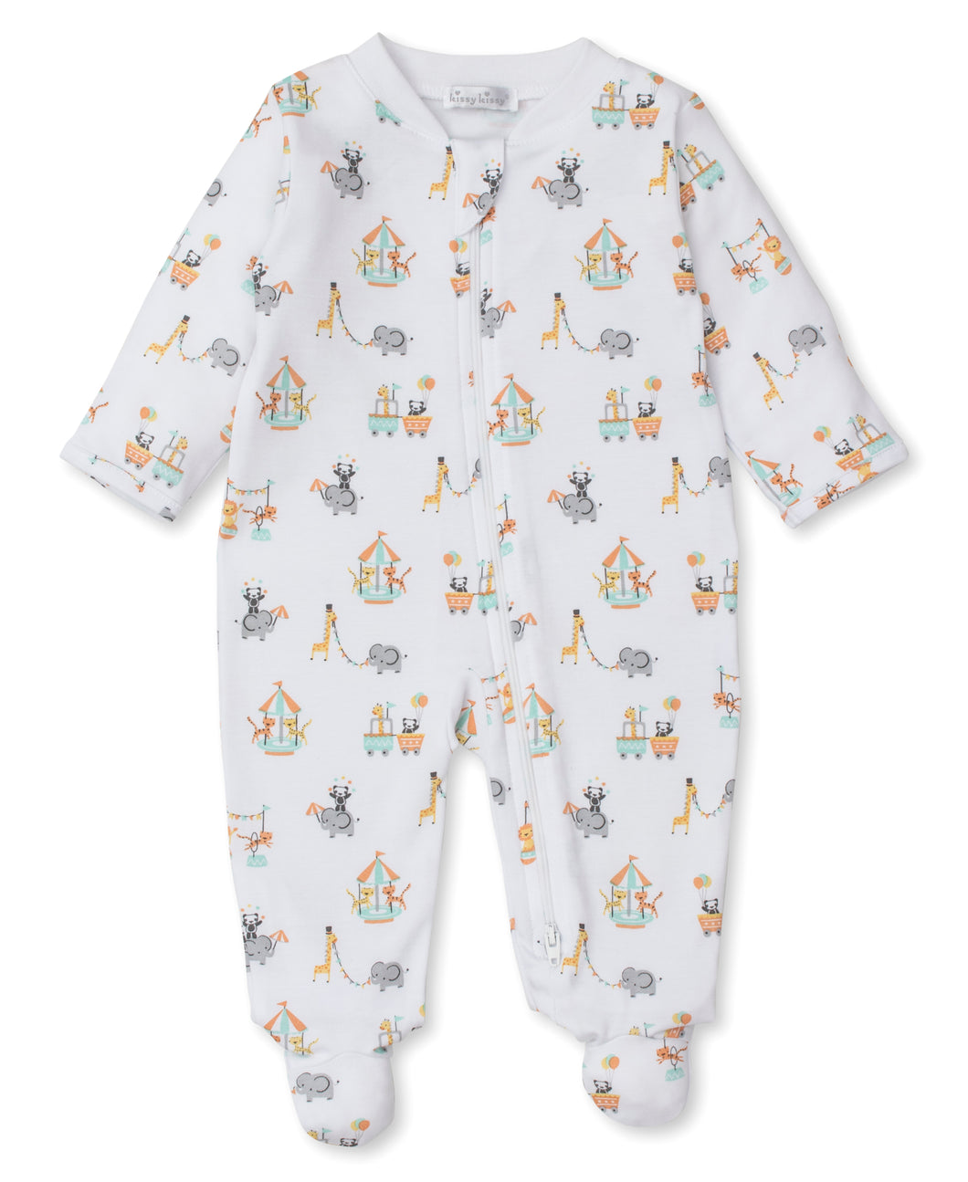 Kissy Kissy Circus Zip Footie