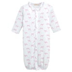 BCC Tiny Pretty Bows Printed Converter Gown w/ Ruffle