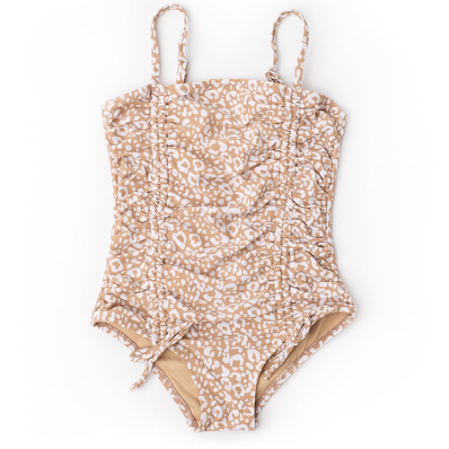 Shade Critters Cinched Ditsy Leopard One Piece
