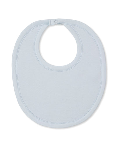 Kissy Herringbone Bib-Lt. Blue