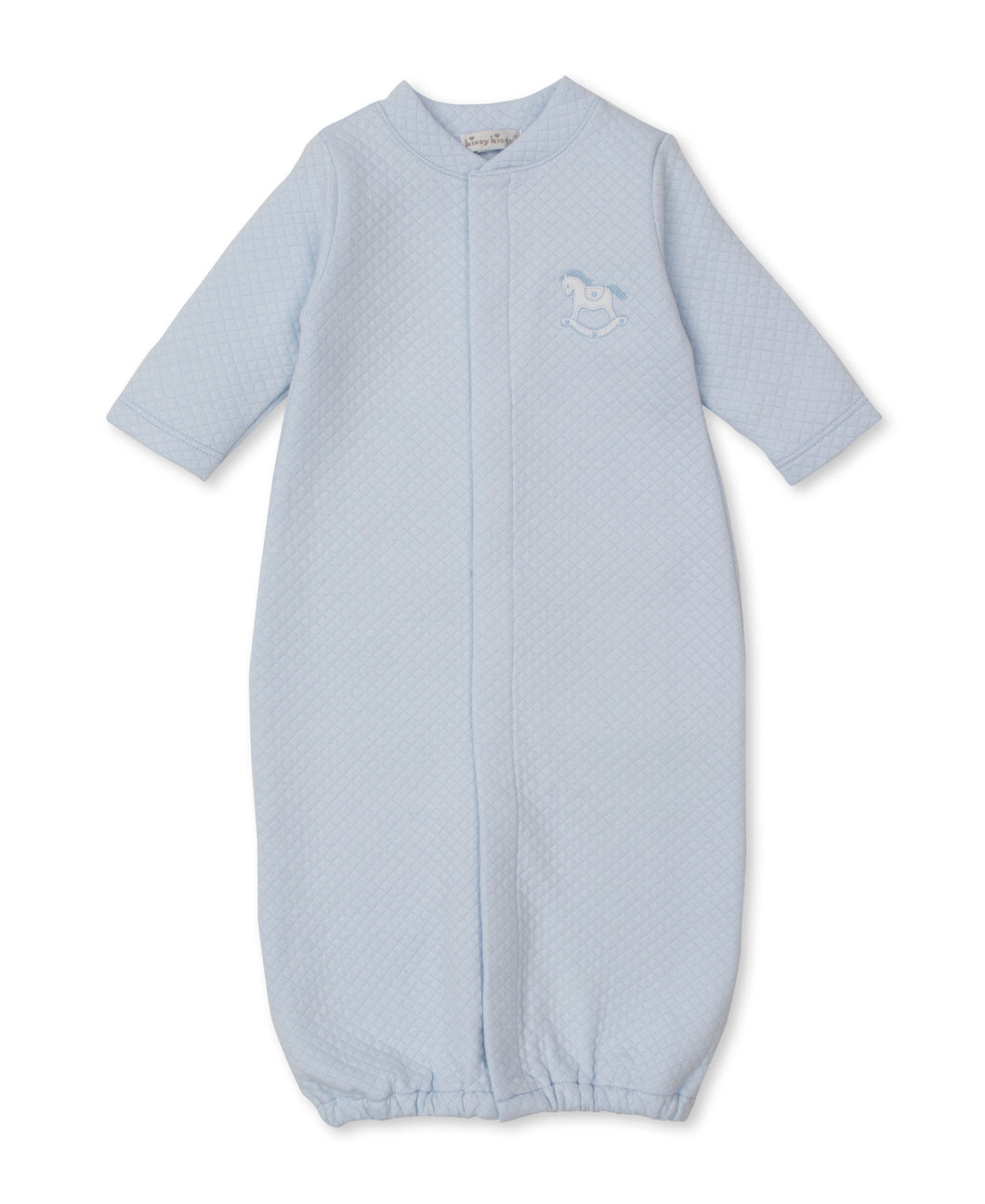 Kissy Diamond Quilted Converter Gown w/ Rocking Horse