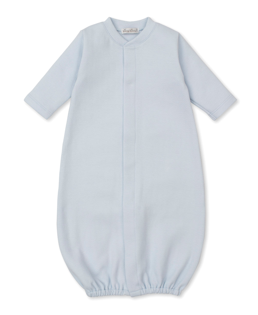 Kissy Herringbone Converter Gown-Lt. Blue
