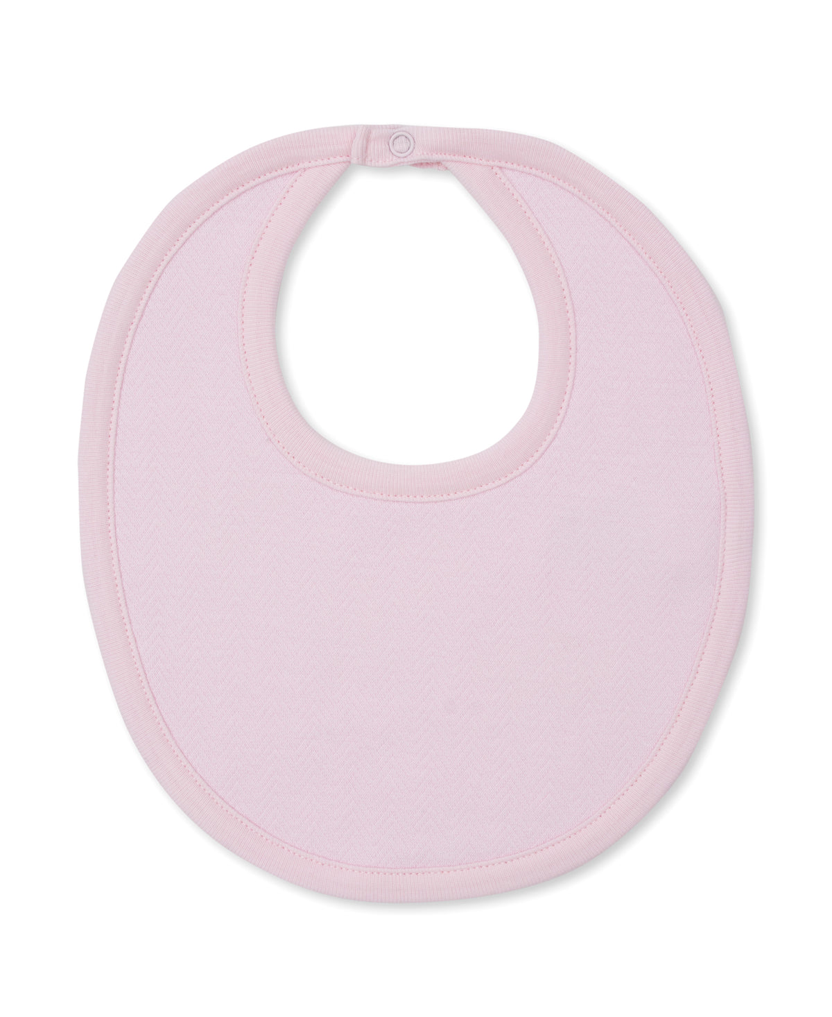 Kissy Herringbone Bib-Pink