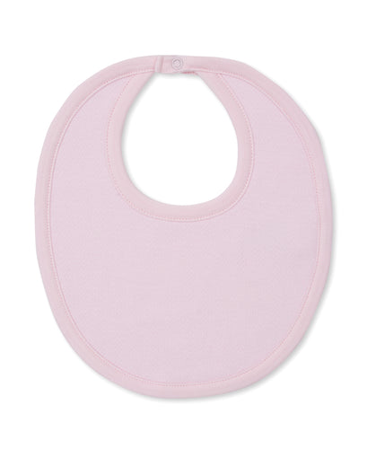 Kissy Herringbone Bib-Pink