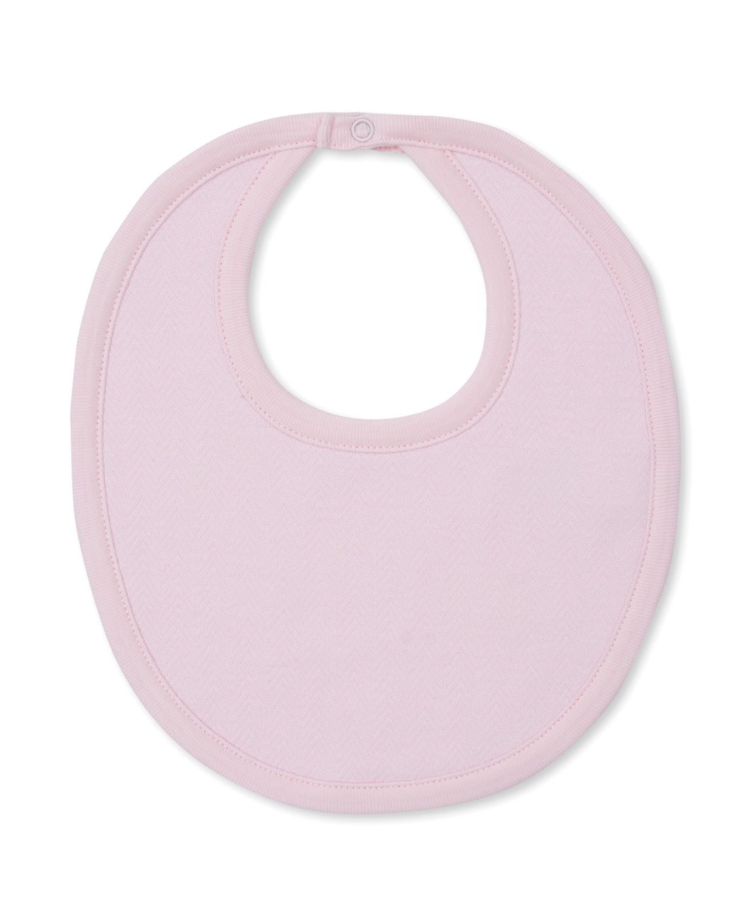 Kissy Herringbone Bib-Pink