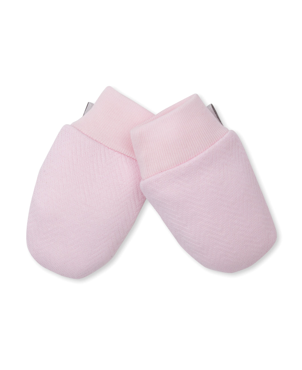 Kissy Herringbone Mits-Pink