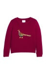 Intarsia Sweater-Pheasant