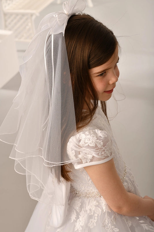 Sweetie Pie Tulle Veil w/ Bow