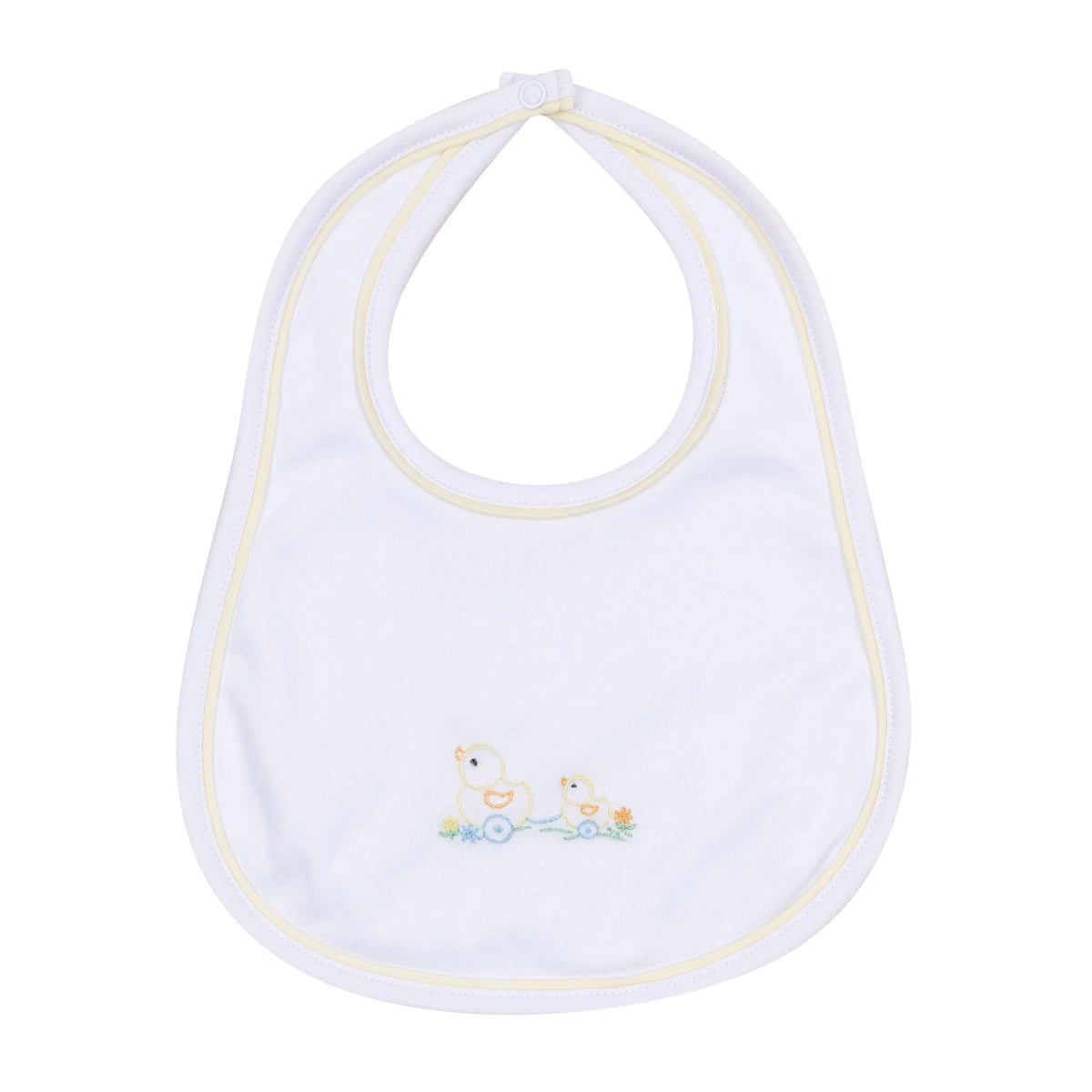 MB Vintage Duckie Pulltoy Bib-Yellow