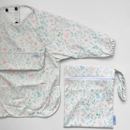 The Grayson L/S Bib-Wildflower Dreams Bib