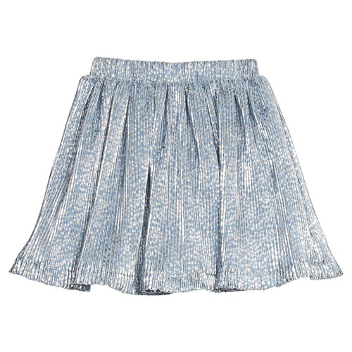 Bisby Blue Crinkle Stars Skort