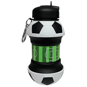 Iscream Soccer Collapsible Water Bottle