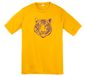 Azarhia Gold Tiger Dryfit T-Shirt