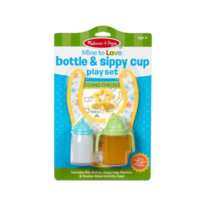 M&D Bottle & Sippy Cup Play Set
