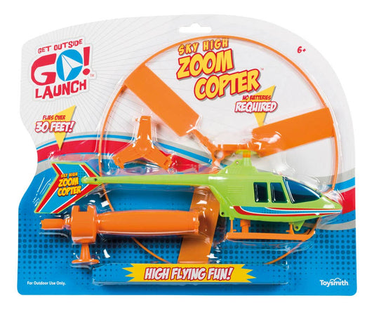 Toysmith GO! Launch Sky Zoom Copter