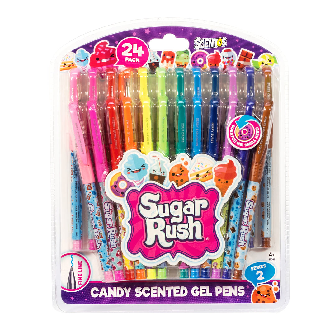 Sugar Rush 24pk Gel Pens