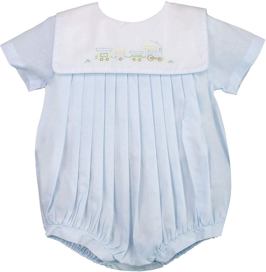 Petit Ami Train Bubble with Tucks