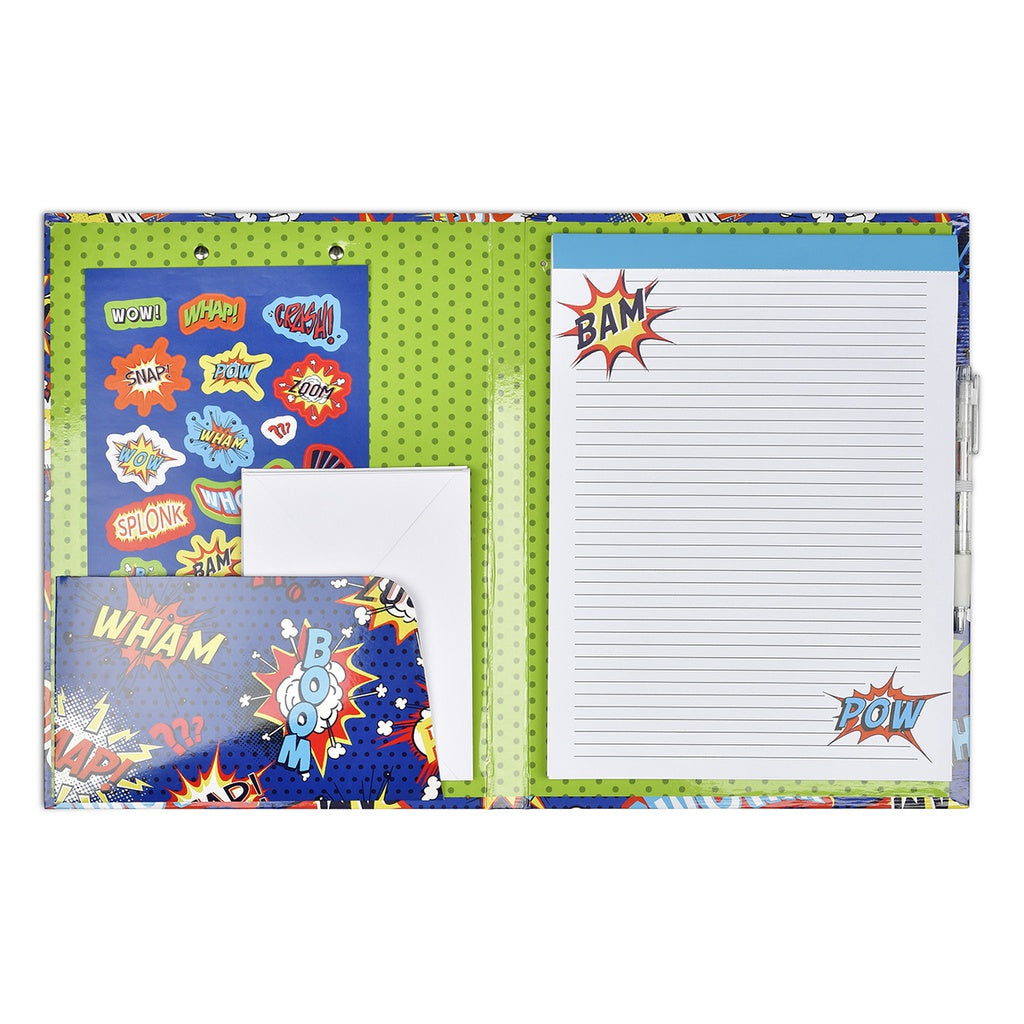 Iscream Superhero Clipboard Set