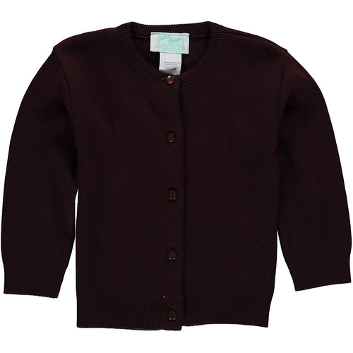 Julius Berger Basic Cardigan- Brown
