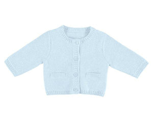 Mayoral Light Blue Cardigan with Pockets