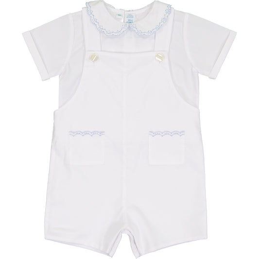 Feltman White Vintage Pocket Shortall
