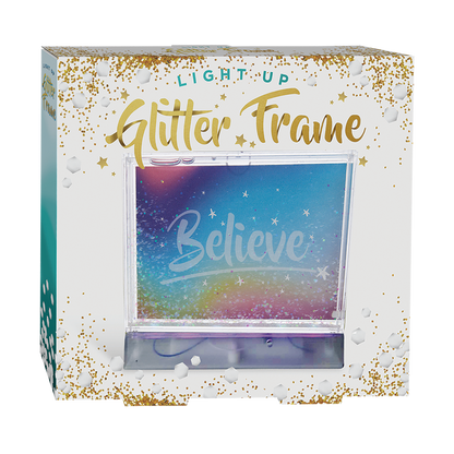 Iscream Color Changing Glitter Picture Frame
