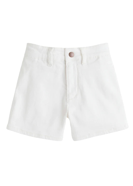 Bisby Ivory Denim Shorts