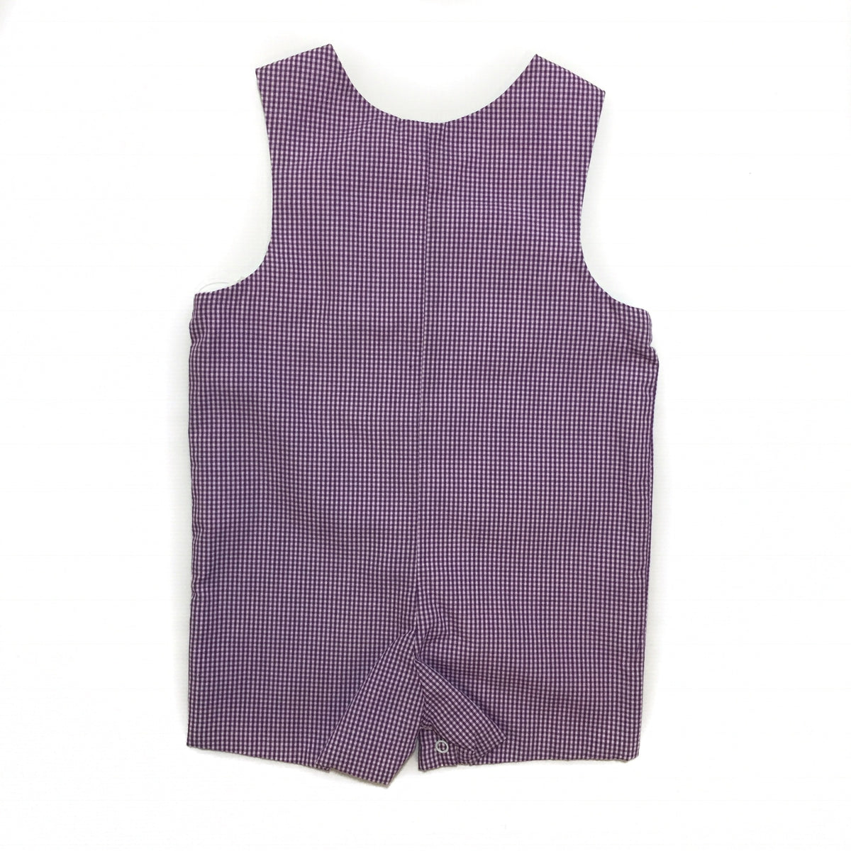 Banbury Purple Gingham Football Shortall