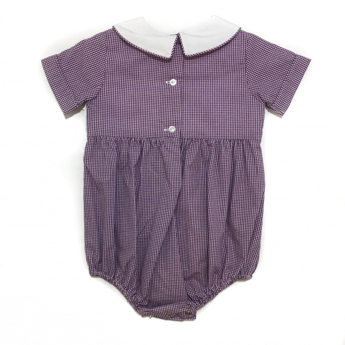 Banbury Purple Gingham Football Bubble