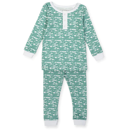Lila & Hayes Jack Pajama Set-Gone Fishing
