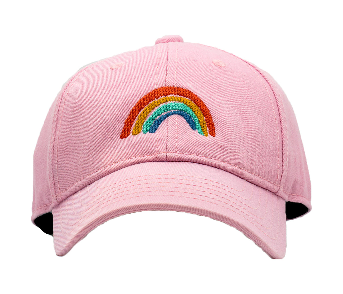 Harding Lane Rainbow on Lt. Pink Hat