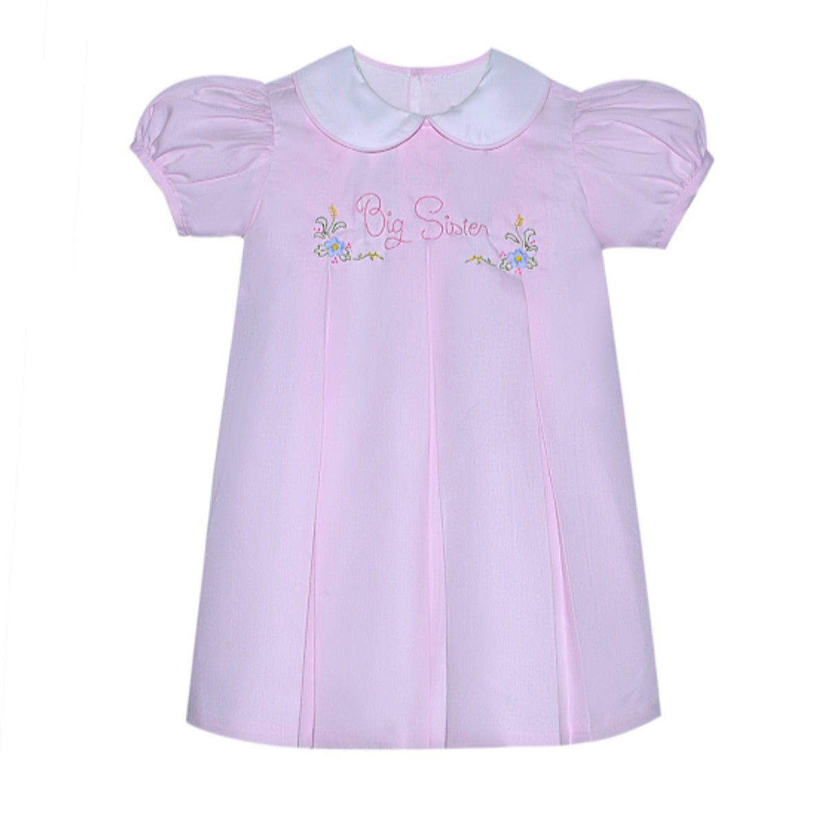 RN Reese Big Sister Dress-Pink