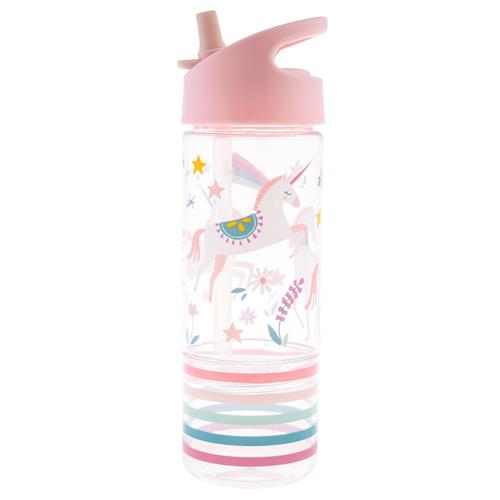 Stephen Joseph Sip and Snack Bottles-Pink Unicorn