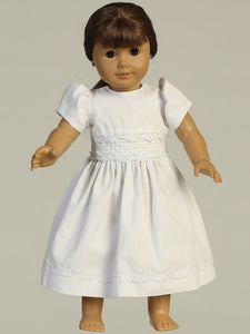 Lito doll dress-smocked cotton