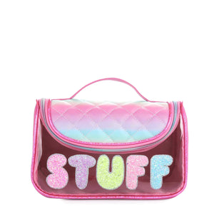 OMG Quilted STUFF Flap Pouch