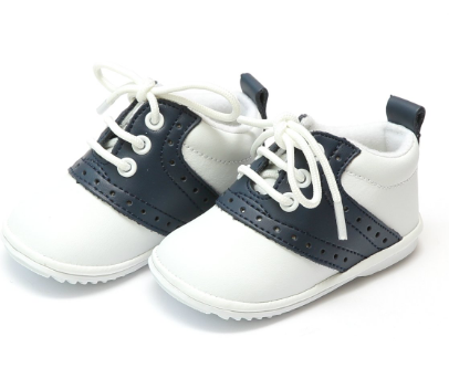 Angel Saddle Navy/white Shoe