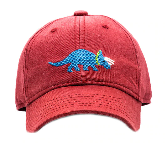 Harding Lane Triceratops on Weathered Red Hat