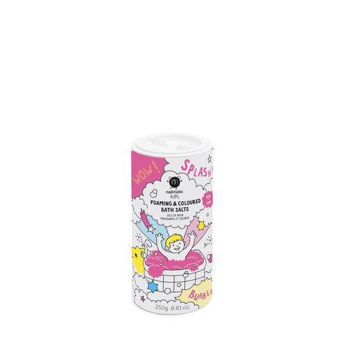 Nailmatic Foaming & Coloured Bath Salts-Pink
