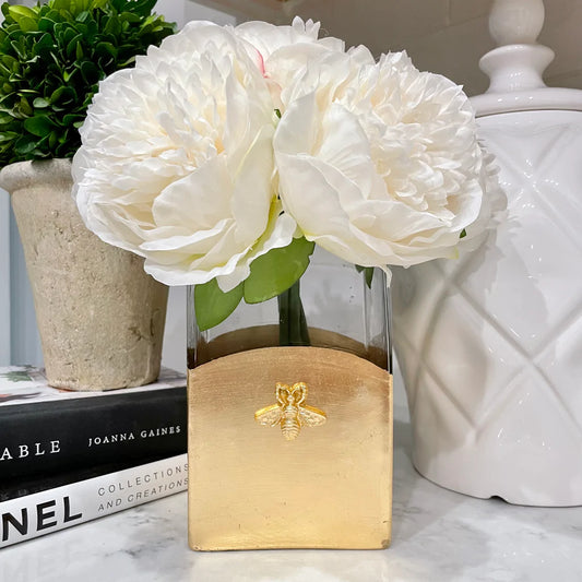 Susan Lange Bee Rectangle Vase