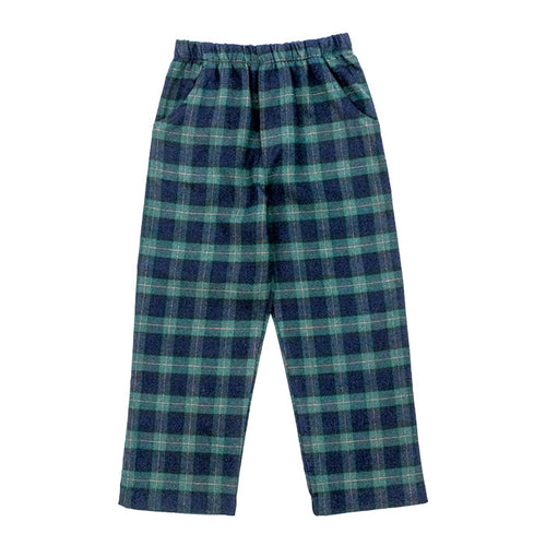 Bailey Boys Black Watch with Red Elastic Waist Pant