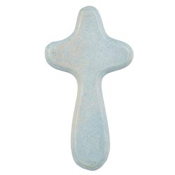 Hand Held Cross-Blue