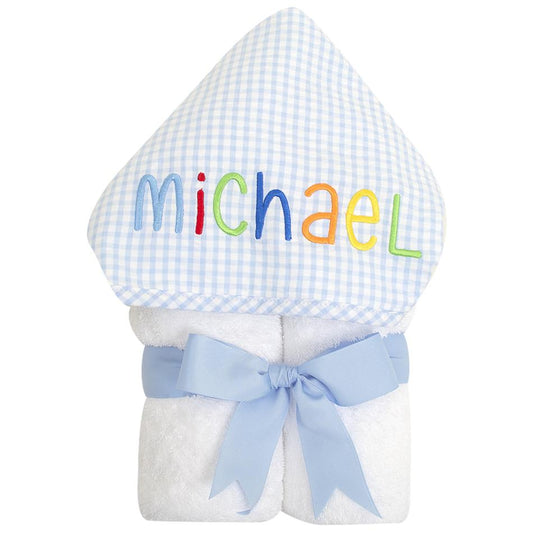 3 Marthas Blue Check Every Kid Towel